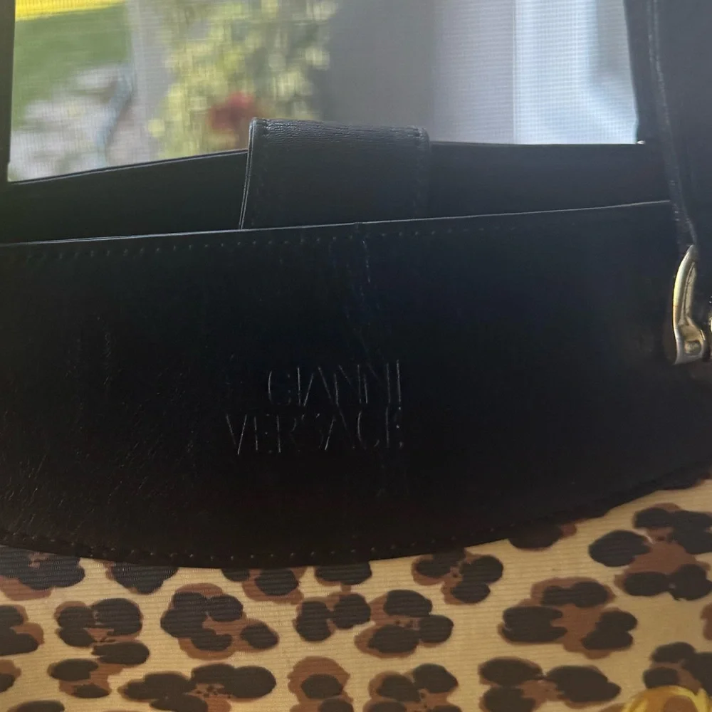 Versace vintage leopard sunburst W/ COA
